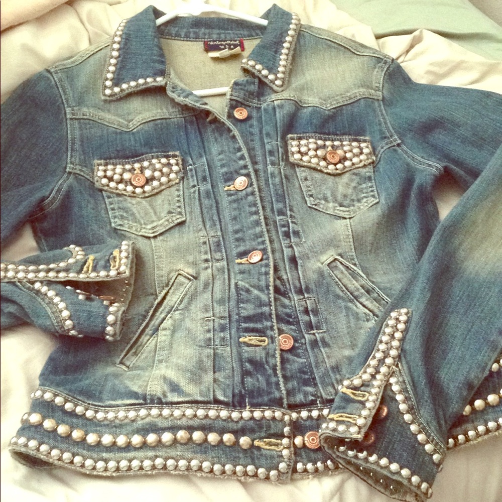 Studded Denim Jacket